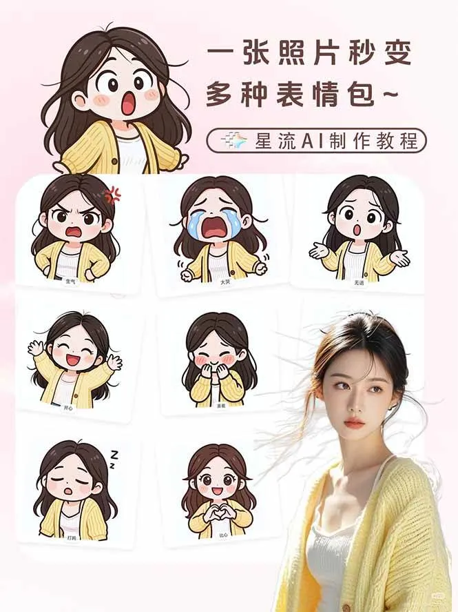 (17482期)一张照片秒变N种专属表情包,三步搞定可爱搞怪治愈风,从此斗图聊天不再到处存别人图-Tox源码网