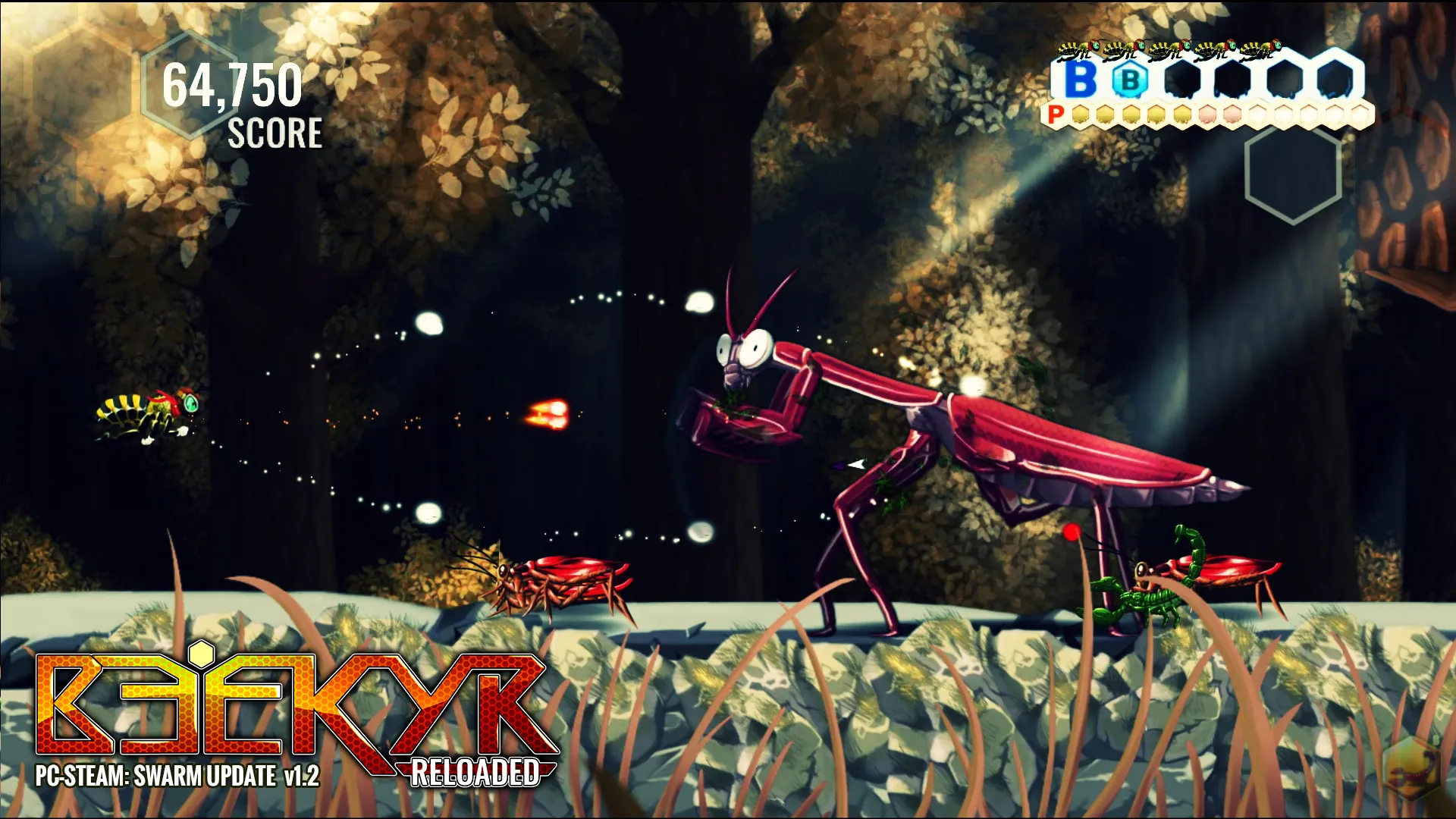 《蜜蜂：重装上阵 Beekyr Reloaded》Switch英文版NSP下载 – 含1.0.0补丁-Tox源码网