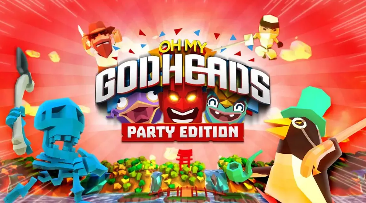 《我的天呐：派对版 Oh My Godheads: Party Edition》Switch英文版NSP下载 – 含1.0.0补丁-Tox源码网