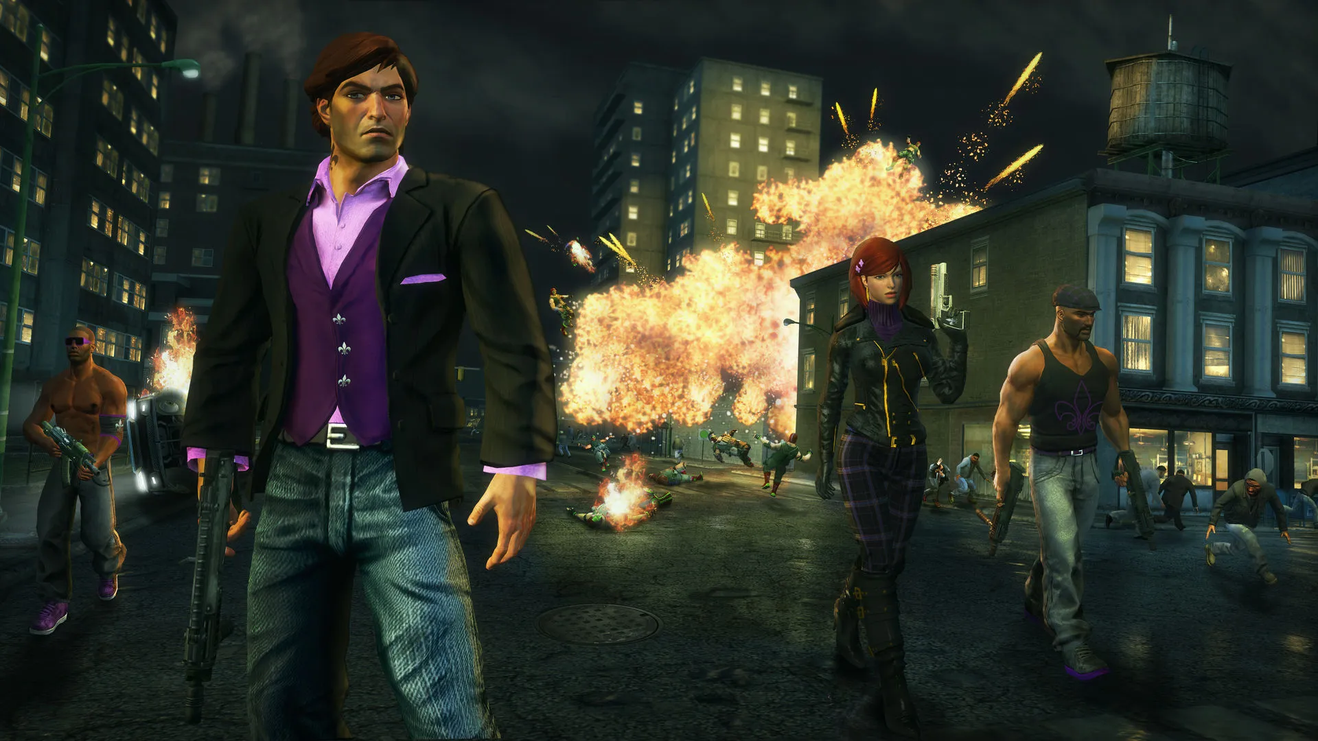 《黑道圣徒3 完全版.Saints Row: The Third – The Full Package》Switch美版英文NSP下载 – 含1.6.1补丁-Tox源码网