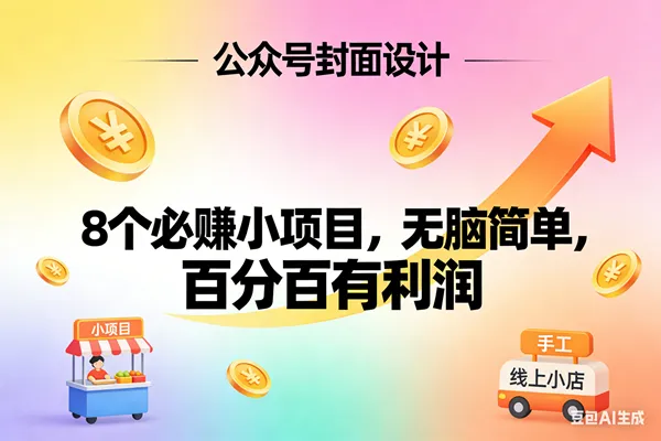 （17333期）8个必赚小项目，无脑简单，百分百有利润，副业首选，日入300+-Tox源码网