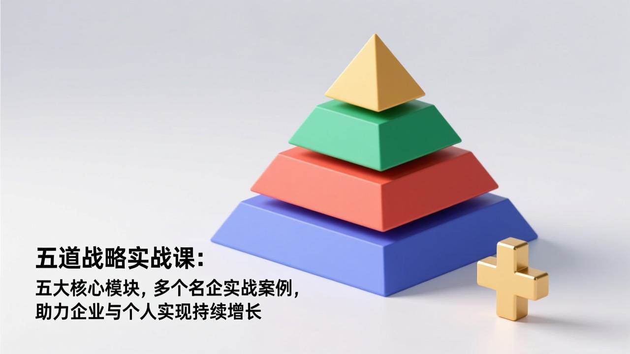 （17095期）五道战略实战课：五大核心模块，多个名企实战案例，助力企业与个人实现持续增长-Tox源码网