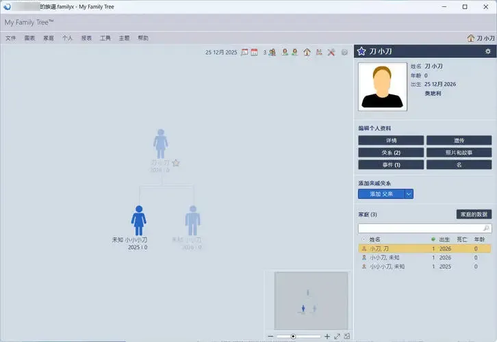 族谱制作工具My Family Tree v16.0.0.0绿色版-Tox源码网