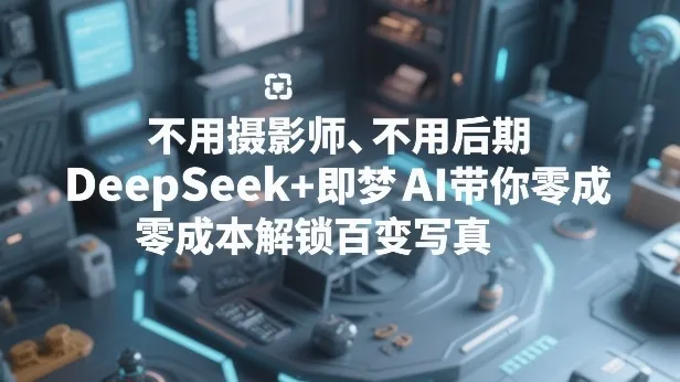 不用摄影师、不用后期,DeepSeek+即梦AI带你零成本解锁百变写真!-Tox源码网