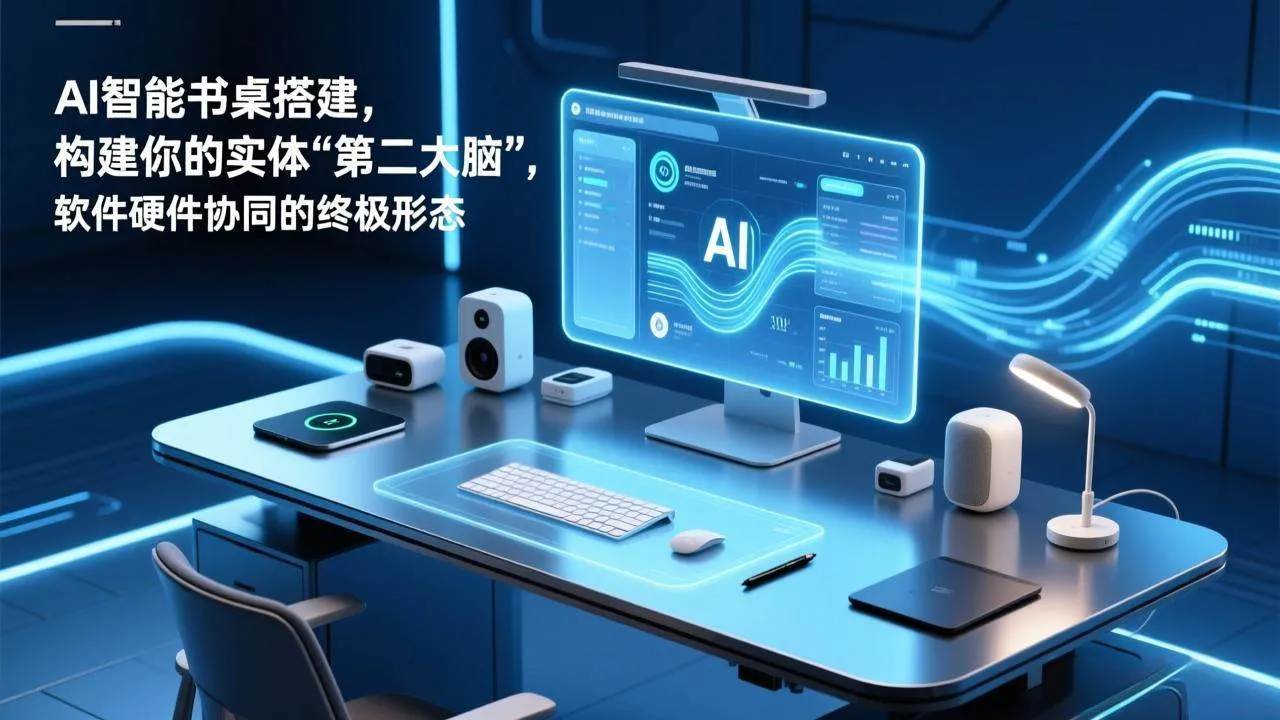 (17363期)AI智能书桌搭建,构建你的实体“第二大脑”,软件硬件协同的终极形态-Tox源码网