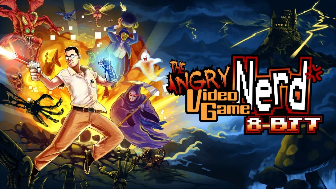 【美版】喷神大冒险 8位版 .Angry Video Game Nerd 8-bit 中文-Tox源码网