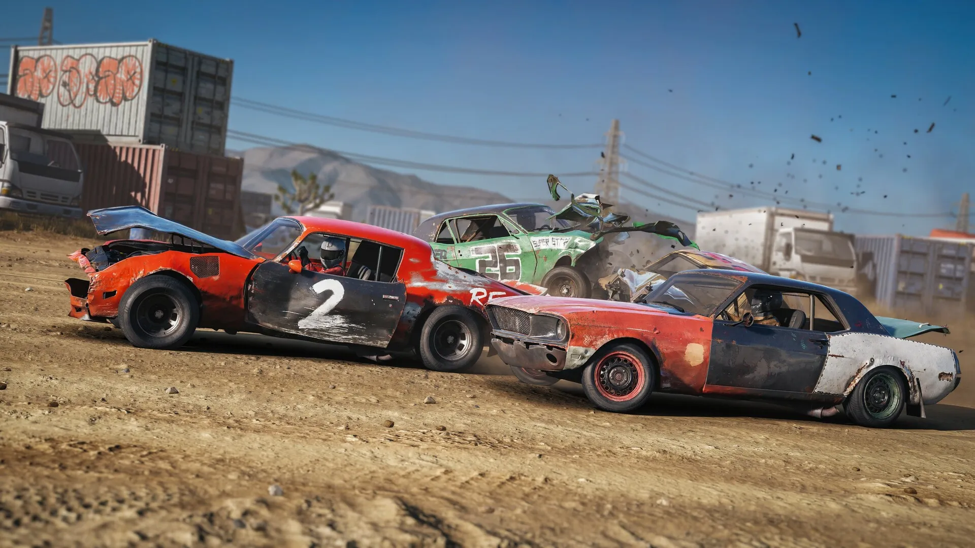 《撞车嘉年华2/Wreckfest 2》PC英文版下载-含v355811-Tox源码网