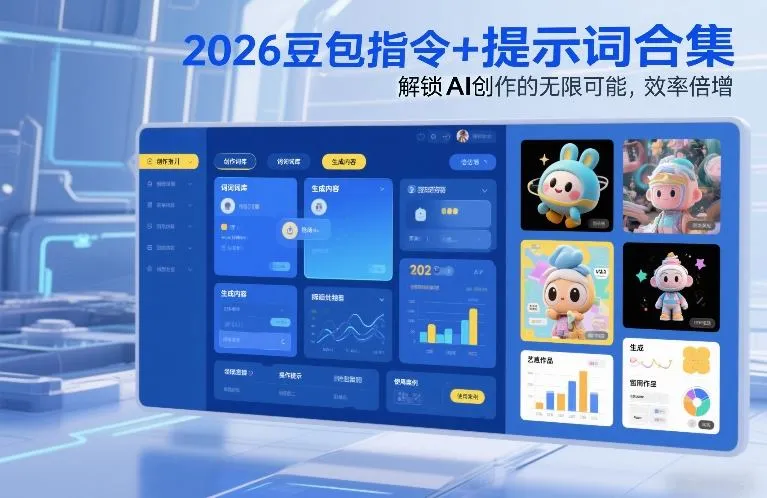 2026豆包指令+提示词合集，解锁AI创作的无限可能，效率倍增-Tox源码网