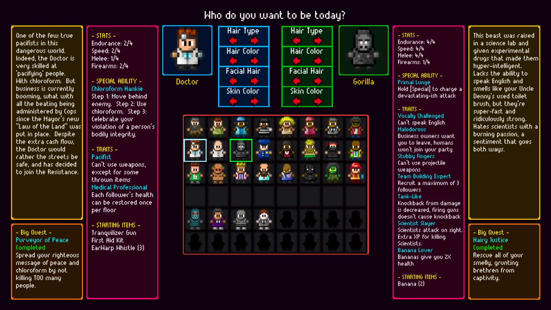 《地痞街区 Streets of Rogue》Switch美版中文NSP下载 – 含1.6.0补丁