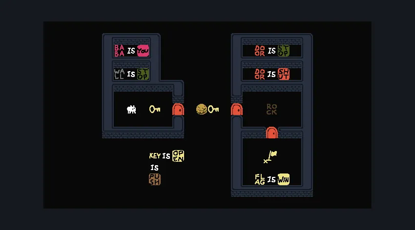 《巴巴是你 baba is you》Switch美版中文NSZ下载 – 含1.0.12补丁