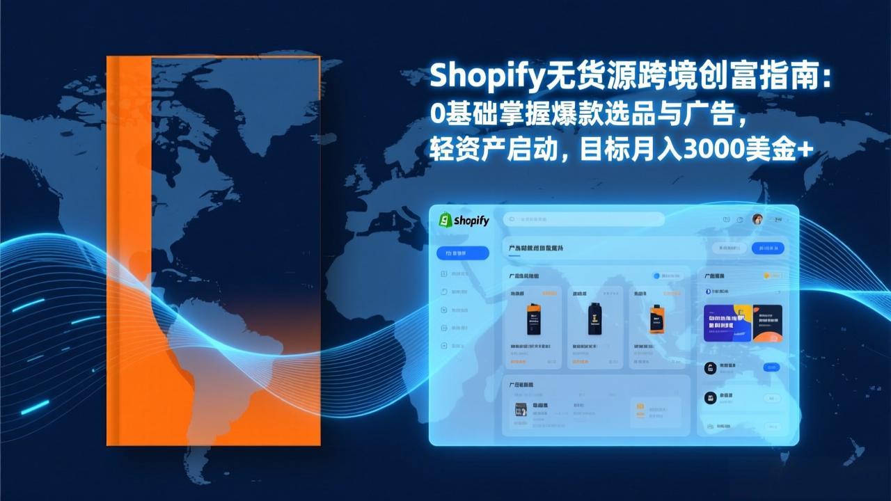 Shopify爆款打法实战：从选品到广告投放，复制爆款模型，驱动独立站月销售额破万刀-Tox源码网