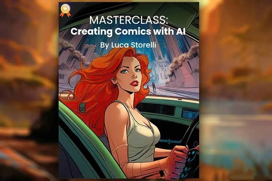 （17299期）Midjourney AI漫画创作课，脚本构思、人物设计、排版合成，零基础创作完整漫画或系列插画